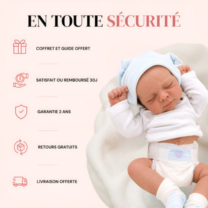 Bébé reborn garçon Adam – Artisanal de collection
