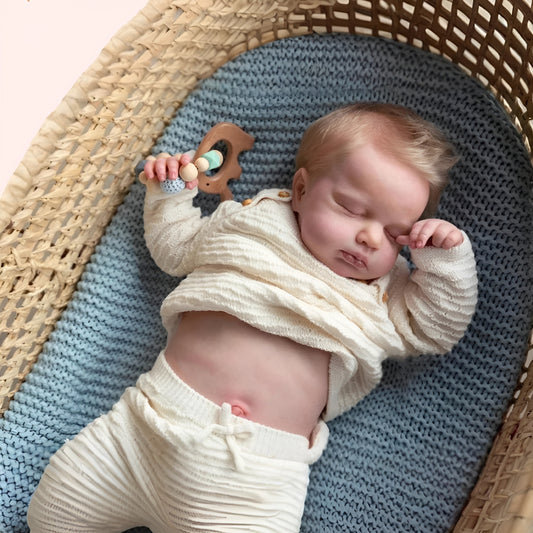 Bébé reborn garçon Ethan – Peau de bébé réaliste