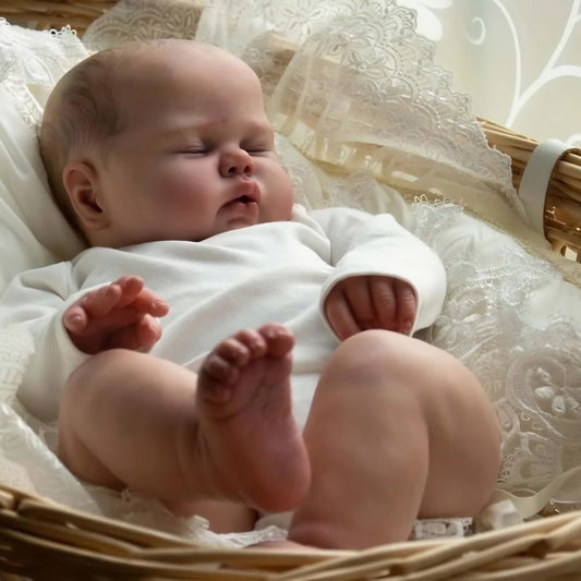Bébé reborn garçon Léon – Corps en vinyle doux