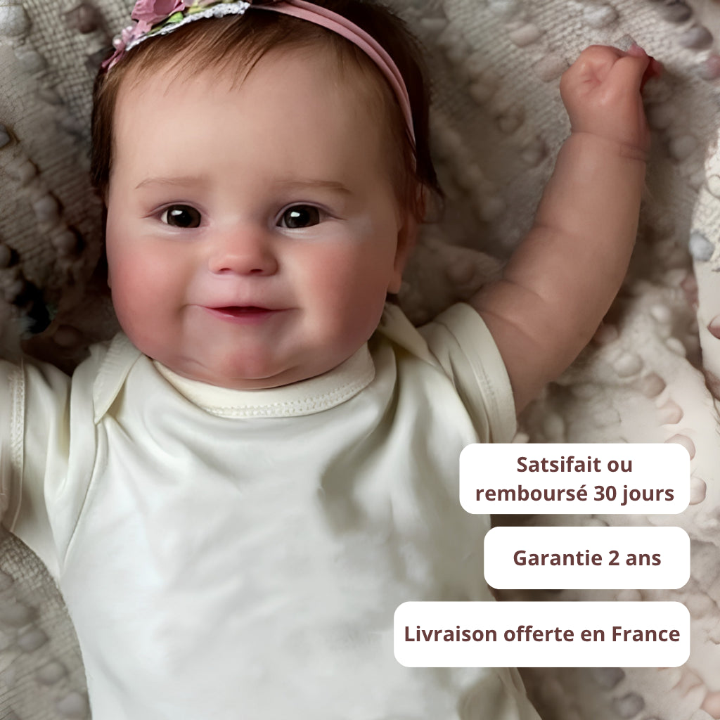 Bébé reborn fille Maddie – Réalisme saisissant