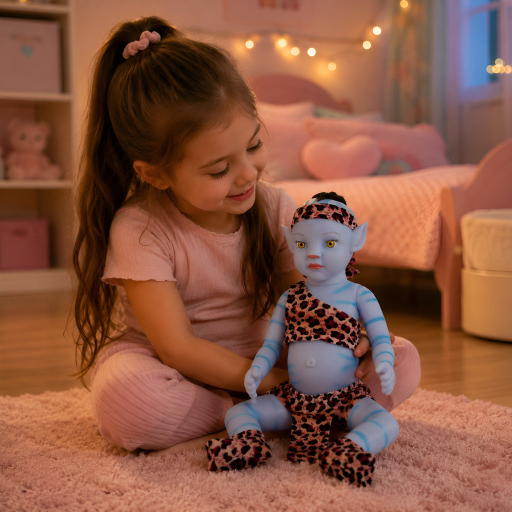 Bébé reborn fille Neyla – Douceur venue d’un monde imaginaire