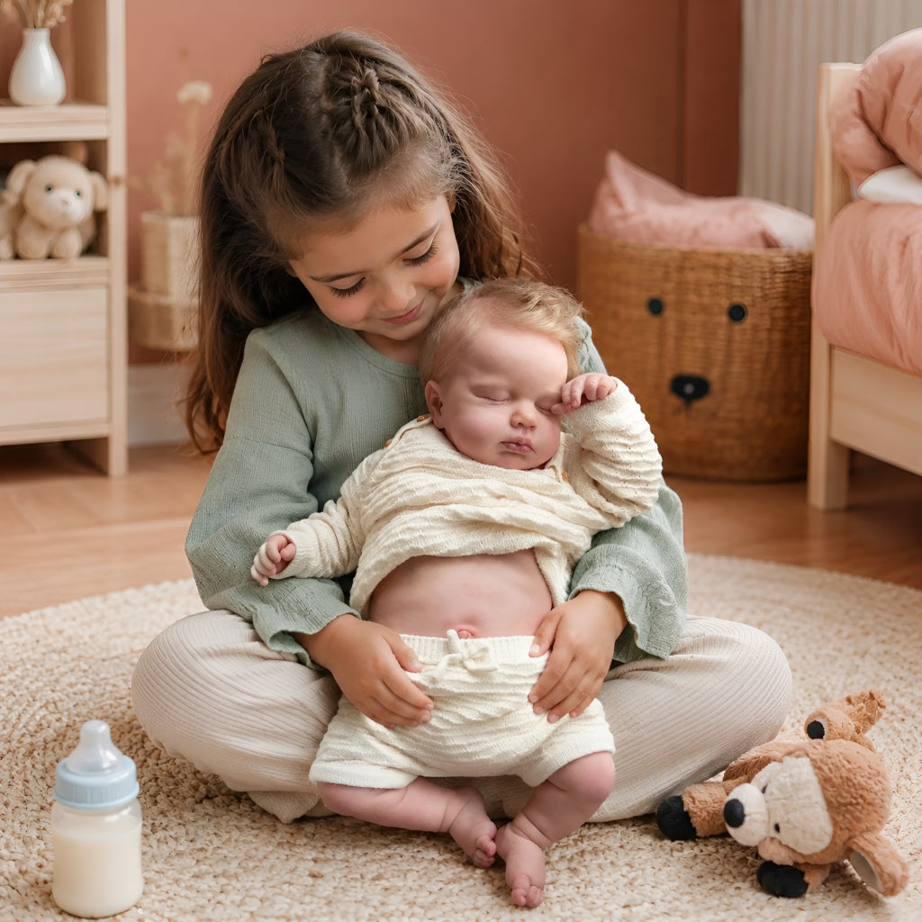 Bébé reborn garçon Ethan – Peau de bébé réaliste