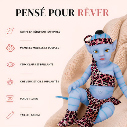 Bébé reborn fille Neyla – Douceur venue d’un monde imaginaire