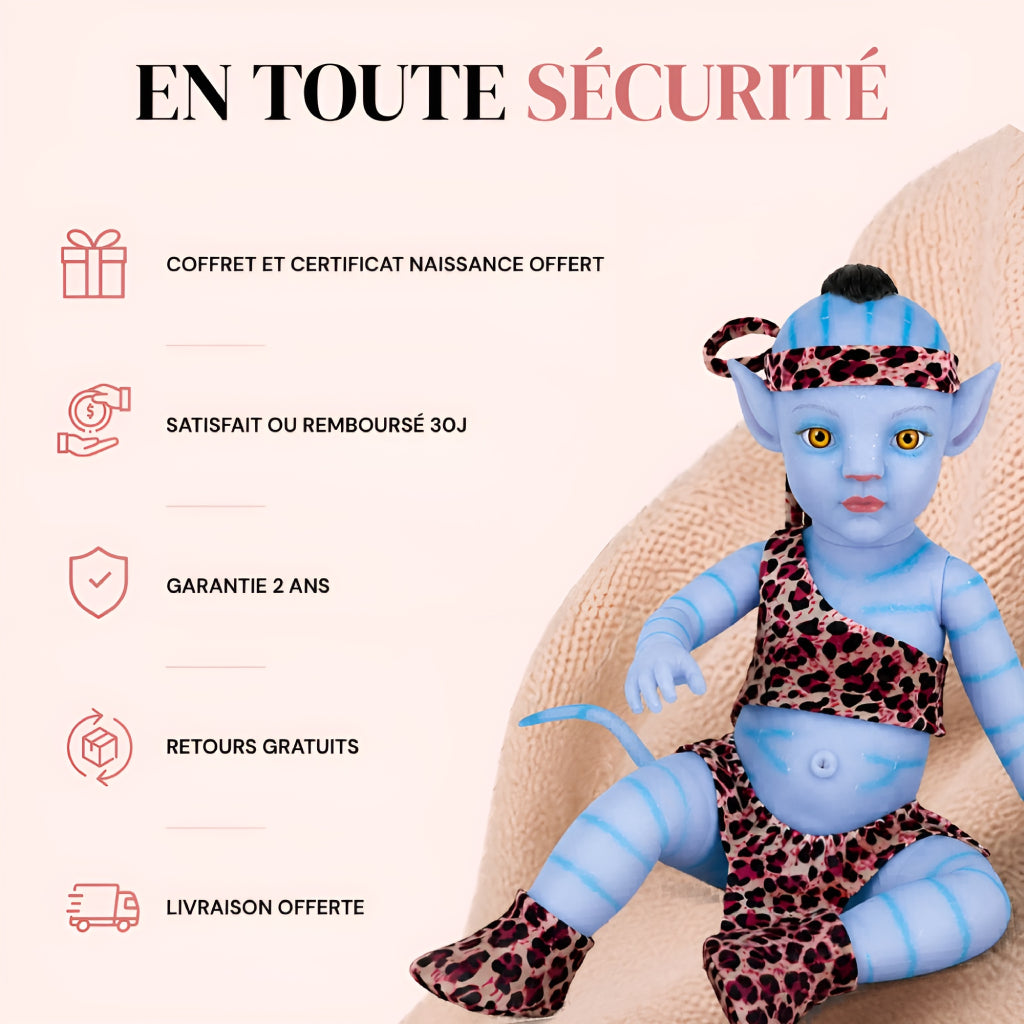 Bébé reborn fille Neyla – Douceur venue d’un monde imaginaire