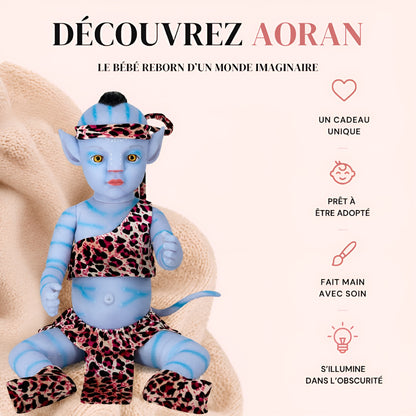 Bébé reborn garçon Aoran – Regard fascinant et émotions uniques