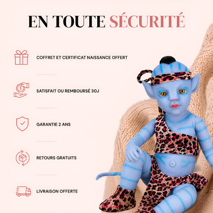 Bébé reborn garçon Aoran – Regard fascinant et émotions uniques