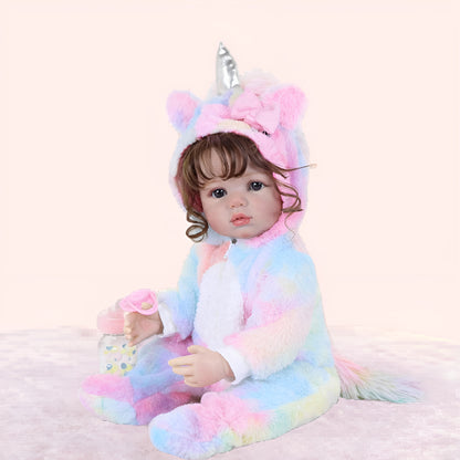 Bébé reborn fille Ava – Une adorable licorne