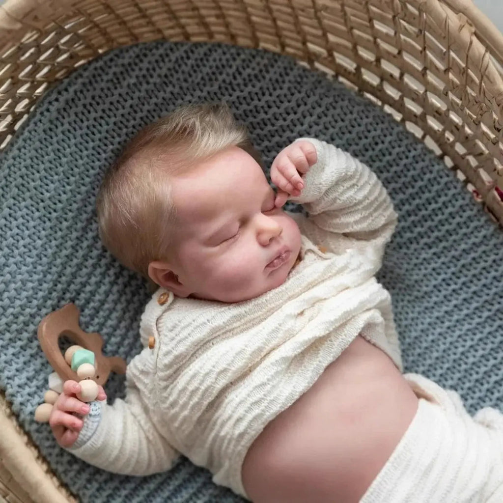 Ethan bébé reborn – Un bébé qui fait battre le cœur