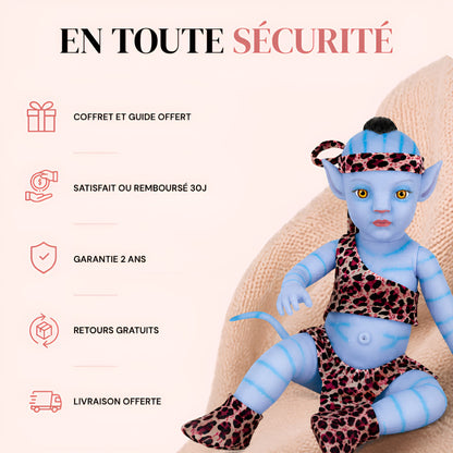 Bébé reborn fille Neyla – Douceur venue d’un monde imaginaire