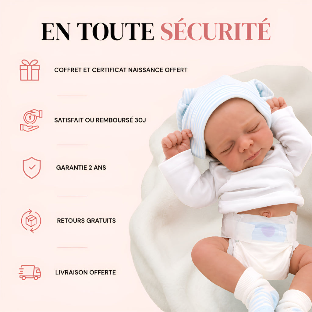 Bébé reborn garçon Adam – Artisanal de collection